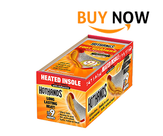 HotHands Insole Foot Warmers product image with buying link from amazon